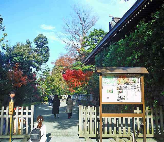 2018年12月1日、寒川神社 神嶽山神苑へ入苑しました。: パンチョココの